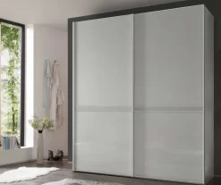 Staud Möbel GmbH & Co.KG Sonate Pesaro Kleiderschrank mit Glastüren B167 cm Outlet