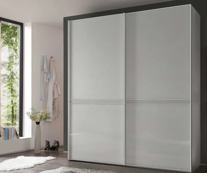 Staud Möbel GmbH & Co.KG Sonate Pesaro Kleiderschrank mit Glastüren B167 cm Outlet
