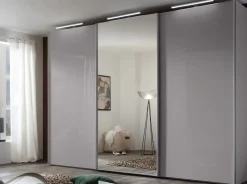 Staud Möbel GmbH & Co.KG Sonate Rom Kleiderschrank Schiebetüren Spiegel B400 cm