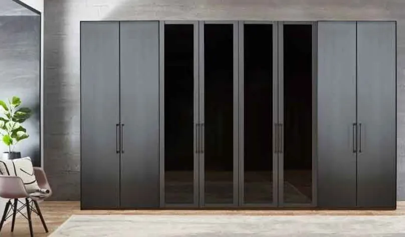 Wiemann Möbel Split Kleiderschrank Parsolglas