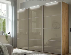 Staud Möbel GmbH & Co.KG Staud Schwebetürenschrank Sinfonie Plus Glasfront Hot