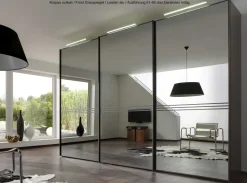 Staud Möbel GmbH & Co.KG Staud Schwebetürenschrank Sinfonie Plus Glasfront Hot