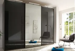 Staud Möbel GmbH & Co.KG Staud Sinfonie Kleiderschrank mit Glasfront Discount