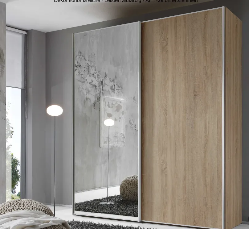Staud Möbel GmbH & Co.KG Staud Sinfonie Plus Kleiderschrank mit Spiegel Online