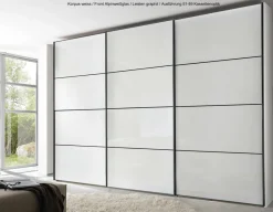 Staud Möbel GmbH & Co.KG Staud Sinfonie Plus weisser Schwebetürenschrank Online