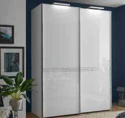 Staud Möbel GmbH & Co.KG Staud Sinfonie Plus weisser Schwebetürenschrank Online