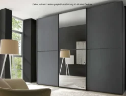Staud Möbel GmbH & Co.KG Staud Sinfonie Schwebetürenschrank mit Spiegel Clearance