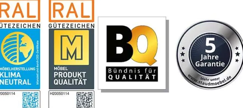 Staud Möbel GmbH & Co.KG Staud Sonett Kleiderschrank mit Spiegel