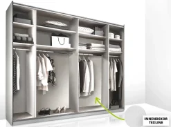Staud Möbel GmbH & Co.KG Staud Sonett Kleiderschrank mit Spiegel