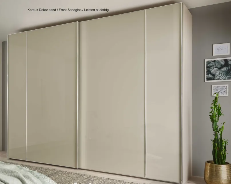 Staud Möbel GmbH & Co.KG Staud Sonett Kleiderschrank mit Spiegel