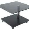 Akante Thales Glas Beistelltisch mit Rollen Online
