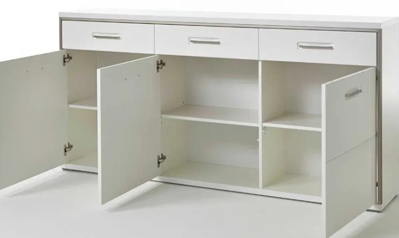 MCA Furniture Trento Sidebord weiß Hochglanz Outlet