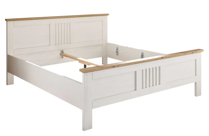 Schlafkontor Trient Landhaus Bett 180x200 Outlet