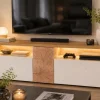 mkpreis TV Lowboard weiß eiche Outlet