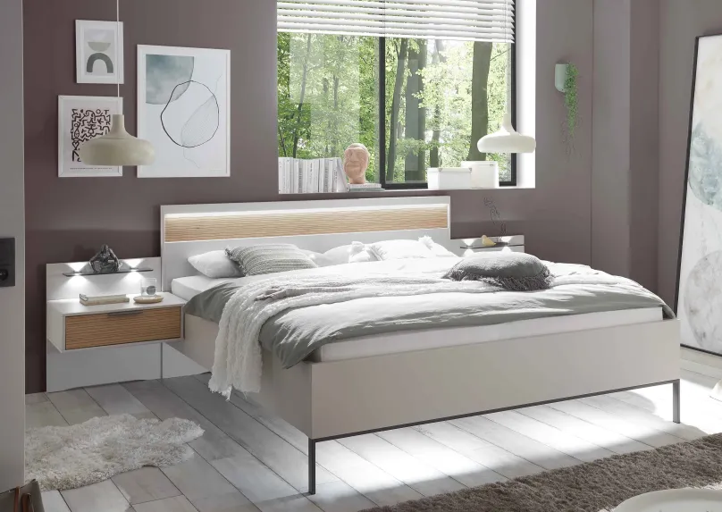 Wiemann Möbel Verona Ehebett modern Hot