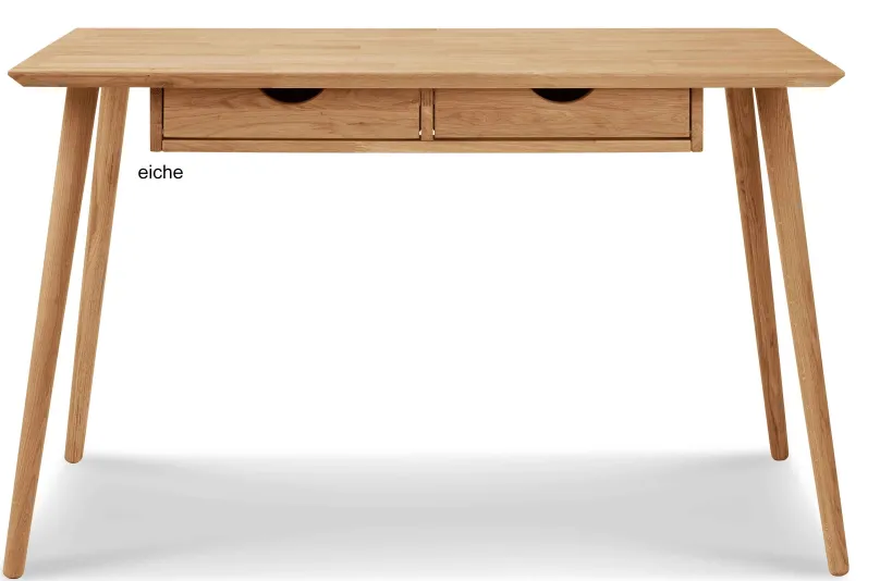 TPT Möbel Verona Schreibtisch Holz mit Schubladen Hot