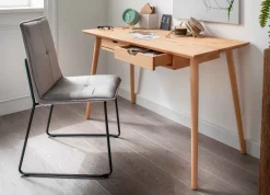 TPT Möbel Verona Schreibtisch Holz mit Schubladen Hot