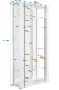 mkpreis Verschließbare Vitrine Discount