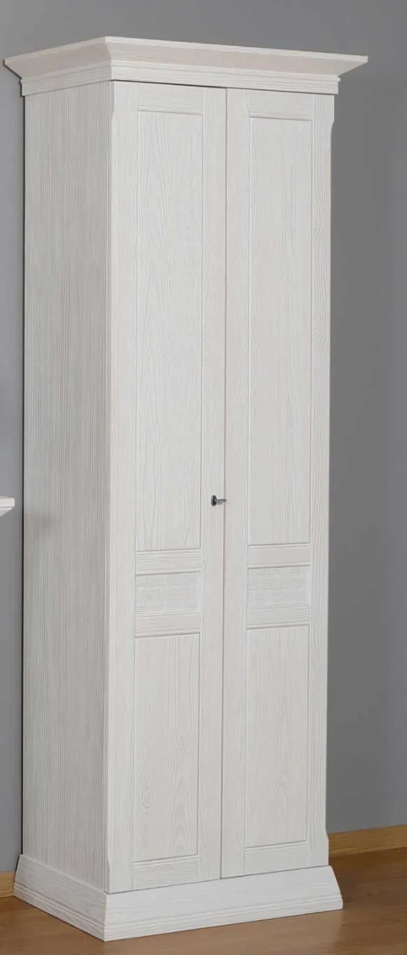 Effedue s.r.l. Vienna Landhaus Dielenschrank Pinie massiv in 4 Farben Outlet