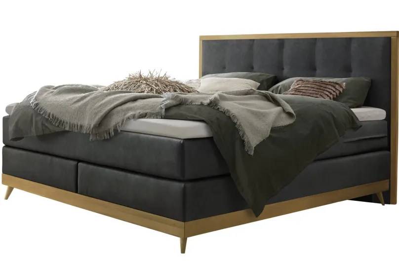 Hasena Villa Boxspringbett Holzrahmen New