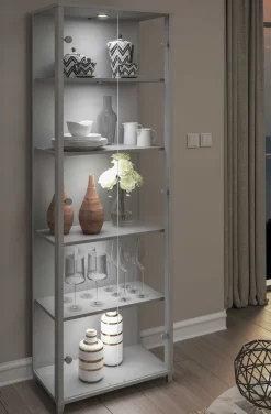 mkpreis Vitrinenschrank mit Beleuchtung Online