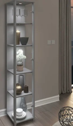 mkpreis Vitrinenschrank mit Beleuchtung Online