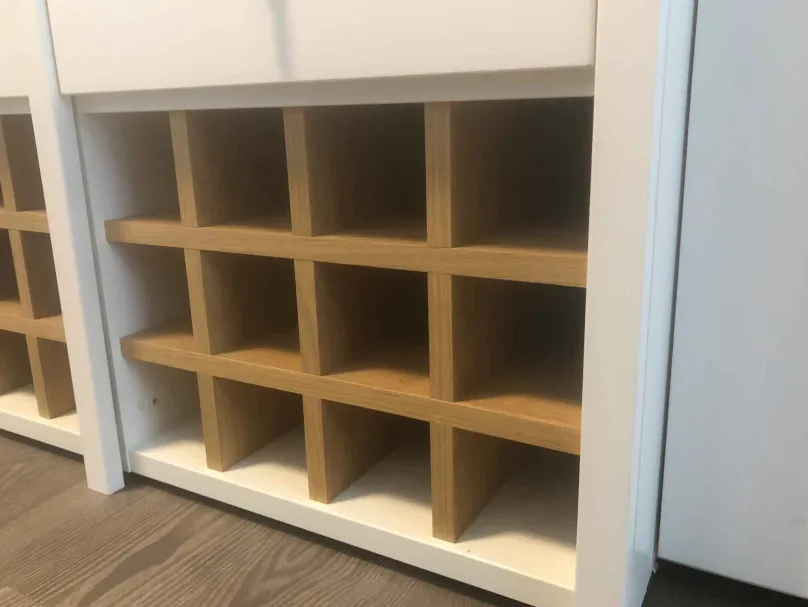Wehrsdorfer Vitrinenschrank weiß Discount