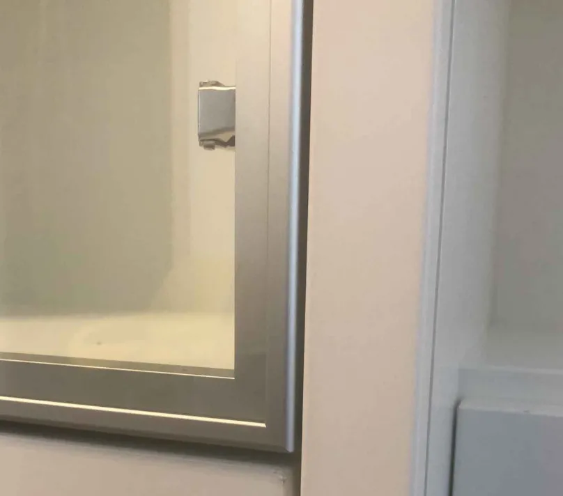 Wehrsdorfer Vitrinenschrank weiß Discount