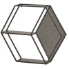 Nijwie Furniture Wandregal schwarz Metall Online