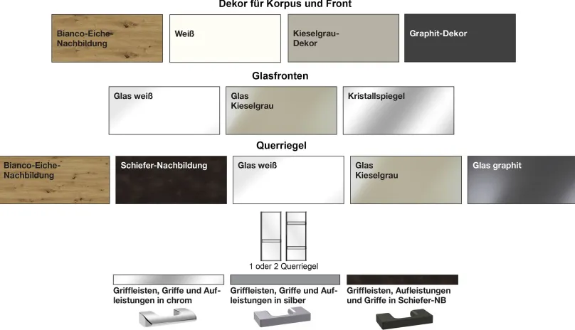 Wiemann Möbel Wiemann Kleiderschrank grau Hot