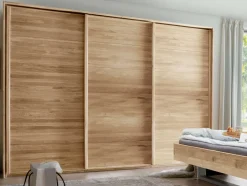 Forestales Woodside Kleiderschrank Massivholz Schwebetür Outlet